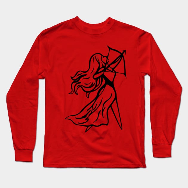 The Archer Long Sleeve T-Shirt by BelladonnaBravado